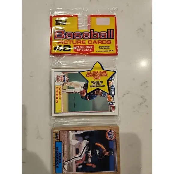 1987 Topps Rack Sealed Unopened Pack 49 Cards - Picture 1 of 3
